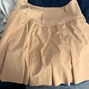 Aerie Beige A-Line Skirt